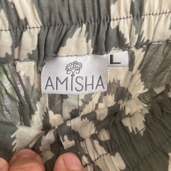 Sheer Aztec print lounge pants - Picture 3 of 3